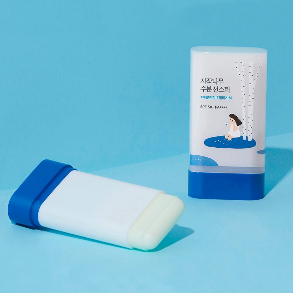 ROUND LAB Cтик солнцезащитный березовый увлажняющий/Moisturizing sun stick 19g SPF 50+PA++++