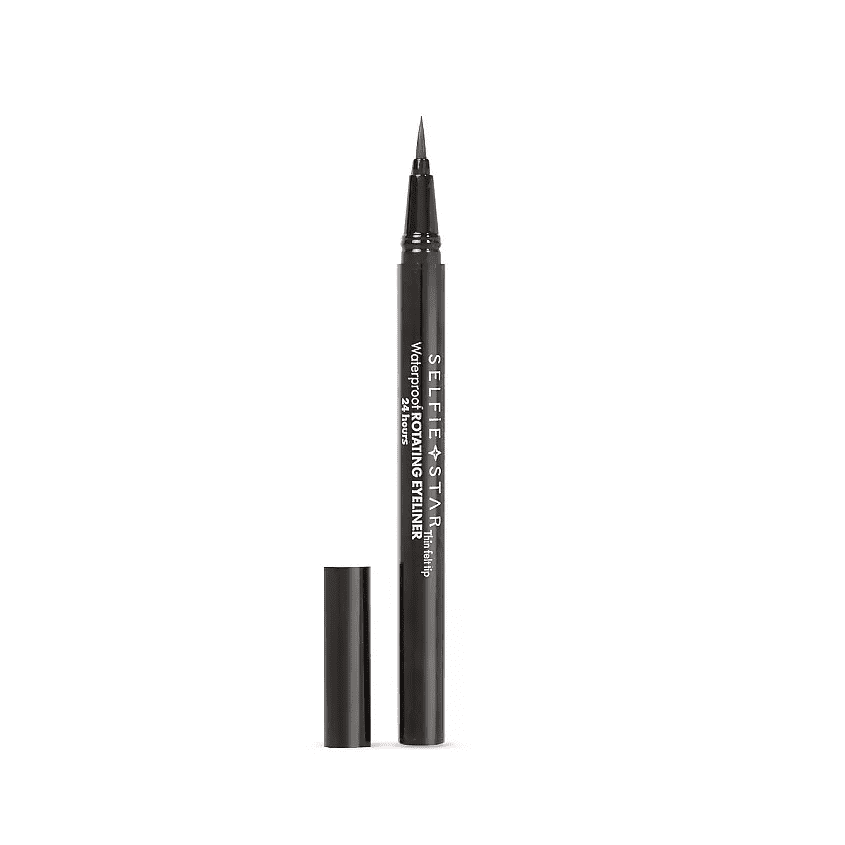 SELFIE STAR Подводка-фломастер/глаз водостойкая КОРИЧНЕВ Waterproof Rotating Eyeliner Brown X03 0,6г