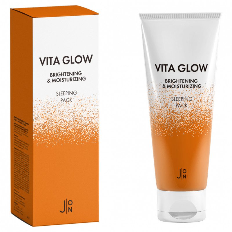 J:ON ВИТАМИНЫ Маска для лица Vita Glow Brightening&Moisturizing Sleeping Pack, 50 мл