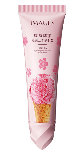 Images Hand Cream Hydrating Moisten Silky -  Крем для рук с экстрактом сакуры и козьим молоком, 30g