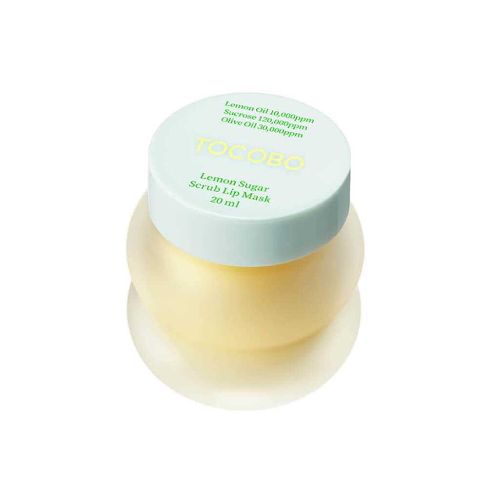 Tocobo Несмываемая сахарная маска-скраб для губ Lemon Sugar Scrub Lip Mask 20 мл