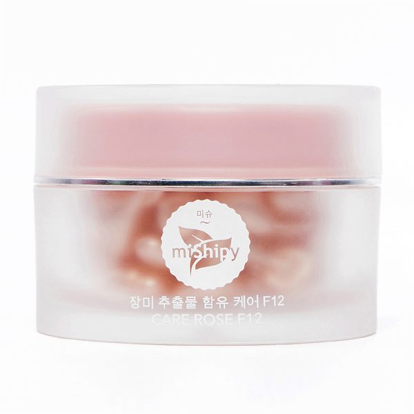 MISHIPY Сыворотка в капсулах для лица РОЗА и ВИНОГРАД Care Rose F12, 30 капсул