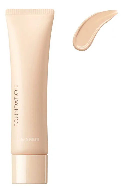 THE SAEM Тональный крем Saemmul Airy Cotton Foundation 02 Natural Beige 30мл
