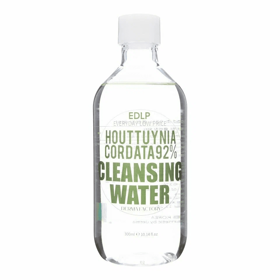 Derma Factory Houttuynia Cordata 92% Cleansing Water Очищающая вода для лица с экстрактом цветка хау