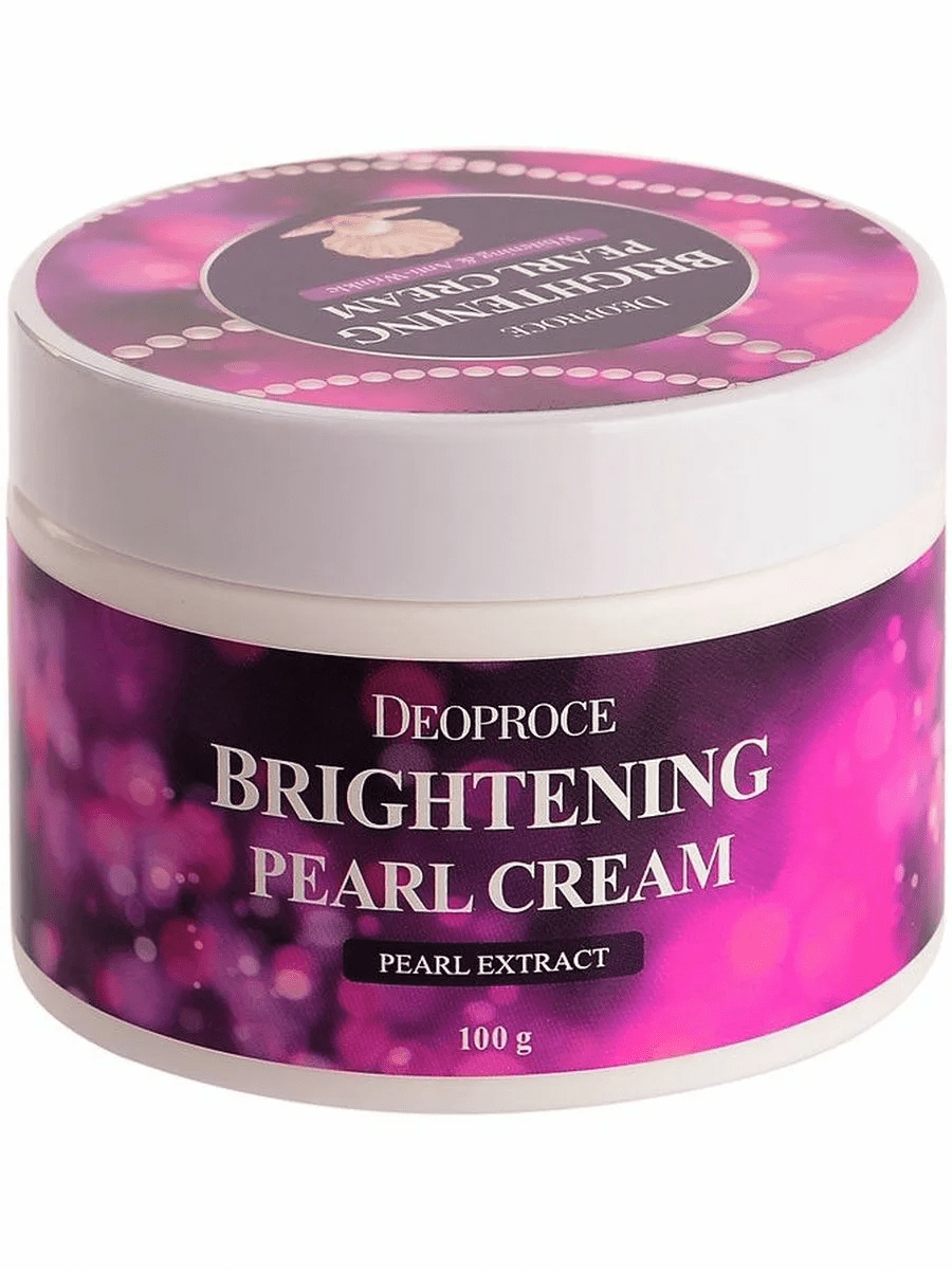 Deoproce Питательный крем для лица с экстрактом жемчуга Brightening Pearl Cream