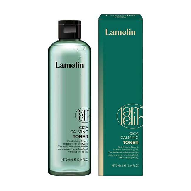 Lamelin Cica Calming Toner,Успокаивающий тонер для лица с экстрактом центеллы  300 мл