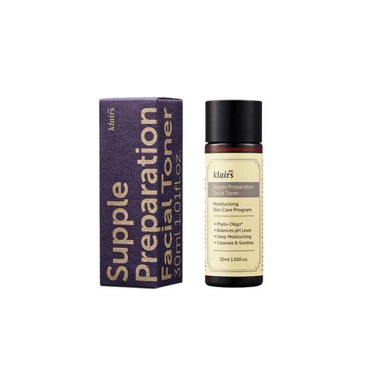 Dear, Klairs Миниатюра Тонер для лица с фито-олиго комплексом Supple preparation facial toner 30