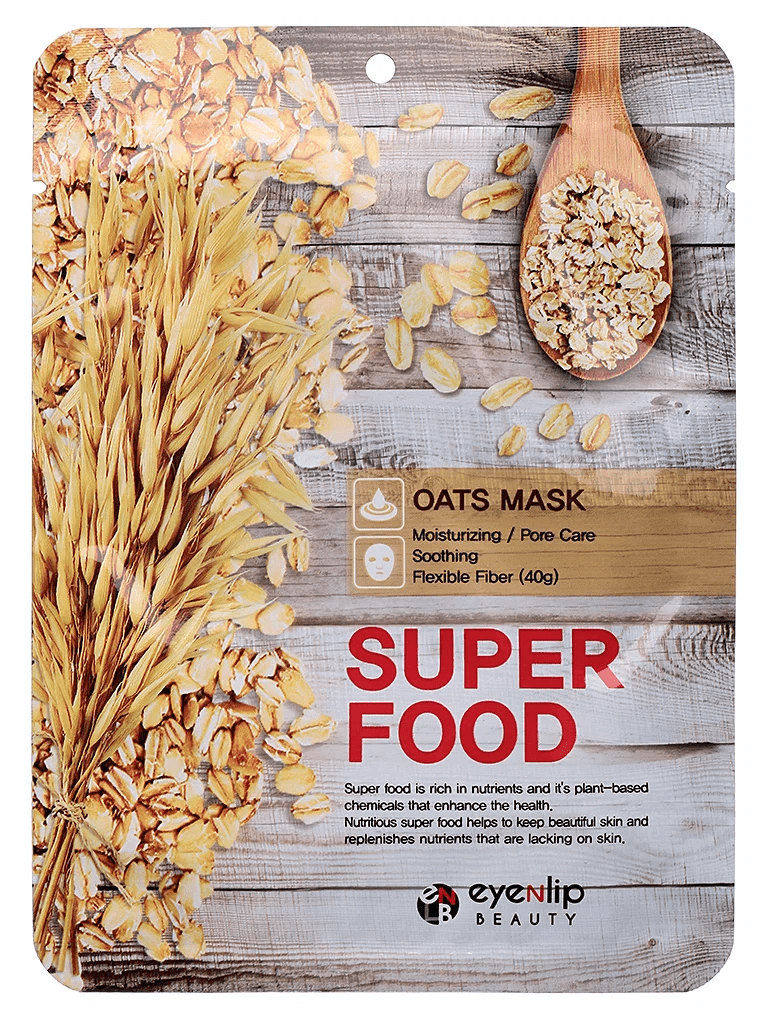 EYENLIP SUPER FOOD OATS MASK Маска для лица тканевая 23мл