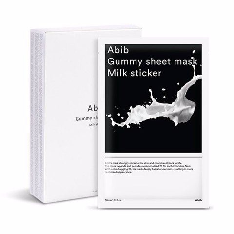 Abib Питательная маска с молочными протеинами Gummy Sheet Mask Milk Sticker,30ml