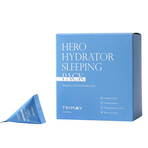 Trimay НОЧНАЯ МАСКА ДЛЯ ГЛУБОКОГО УВЛАЖНЕНИЯ С ГИАЛУРОНОВОЙ/Hero Hydrator Sleeping Pack 3g*1шт