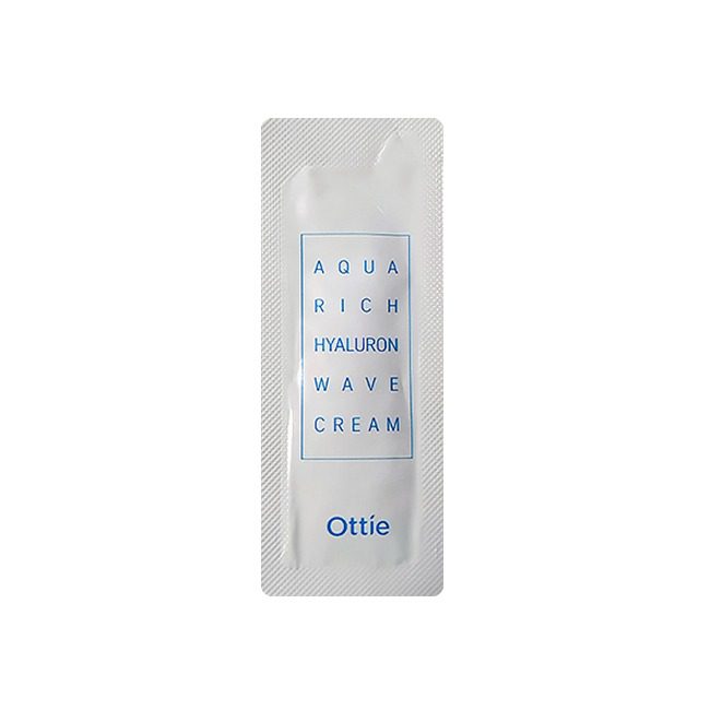 Ottie [Sample] Aqua Rich Hyaluronic Wave Cream Пробник (1 мл)