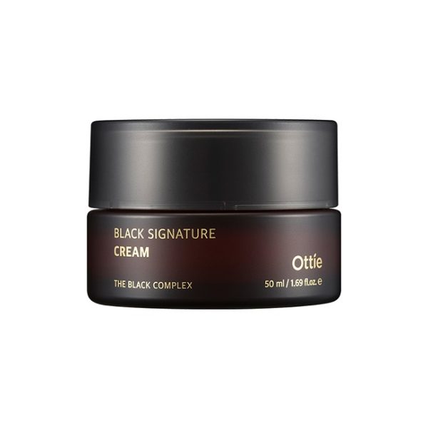 Ottie Black Signature Cream Крем для лица с комплексом пептидов и муцином улитки (50 мл)