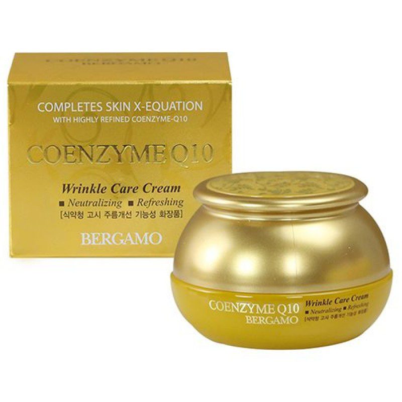 Bergamo Омолаживающий крем с коэнзимом Coenzyme Q10 Wrinkle care Cream