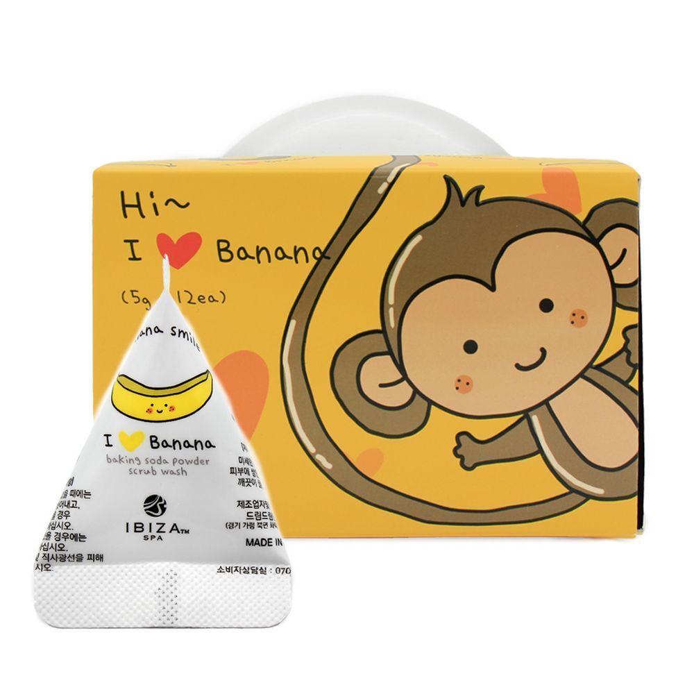 IBIZA Hi Love Banana Скраб с экстрактом банана (Eco Branch) 5г*1шт IBIZA Hi Love Banana Скраб с экстрактом банана (Eco Branch) 5г*1шт