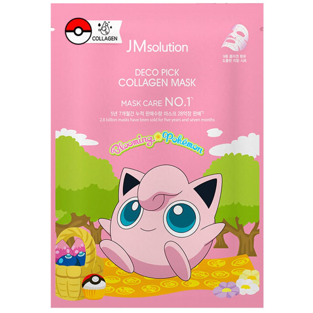 JMsolution Deco Pick Collagen Mask Укрепляющая тканевая маска с коллагеном 30мл*1шт