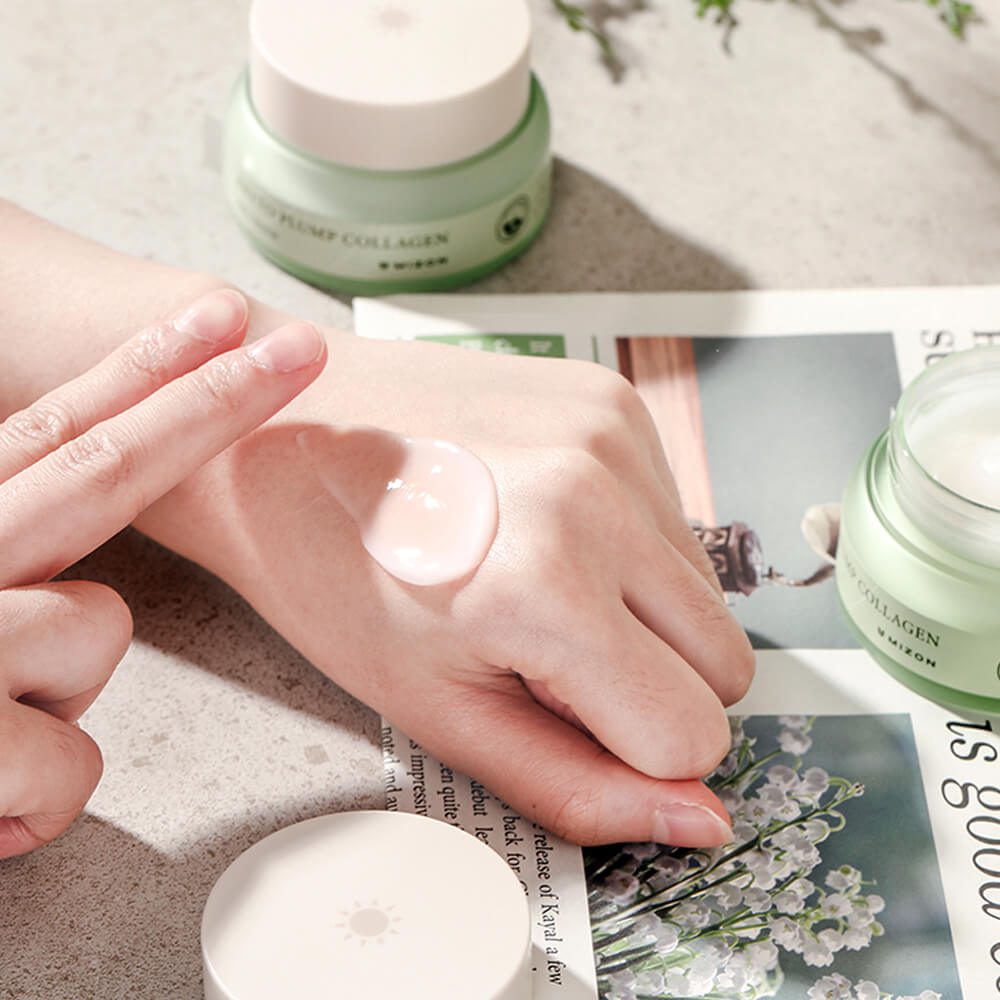 Mizon Крем для лица дневной с фитоколлагеном — phyto plump collagen day cream, 50мл