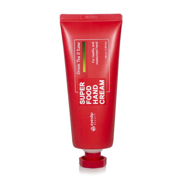 EYENLIP SUPER FOOD HAND CREAM #GREEN TEA & LIME Крем для рук с экстрактом зеленого чая и лайма 100мл