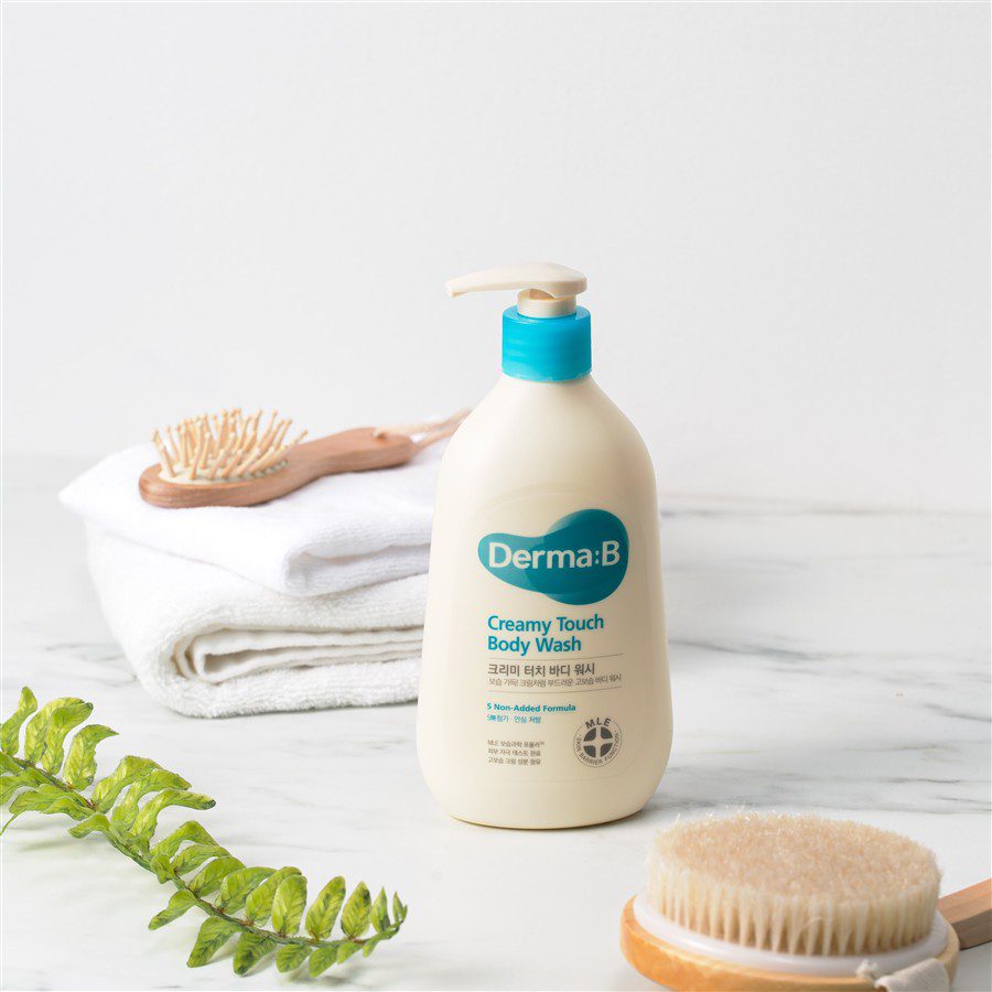Derma:B Ламеллярный крем-гель для душа Creamy Touch Body Wash 400 мл