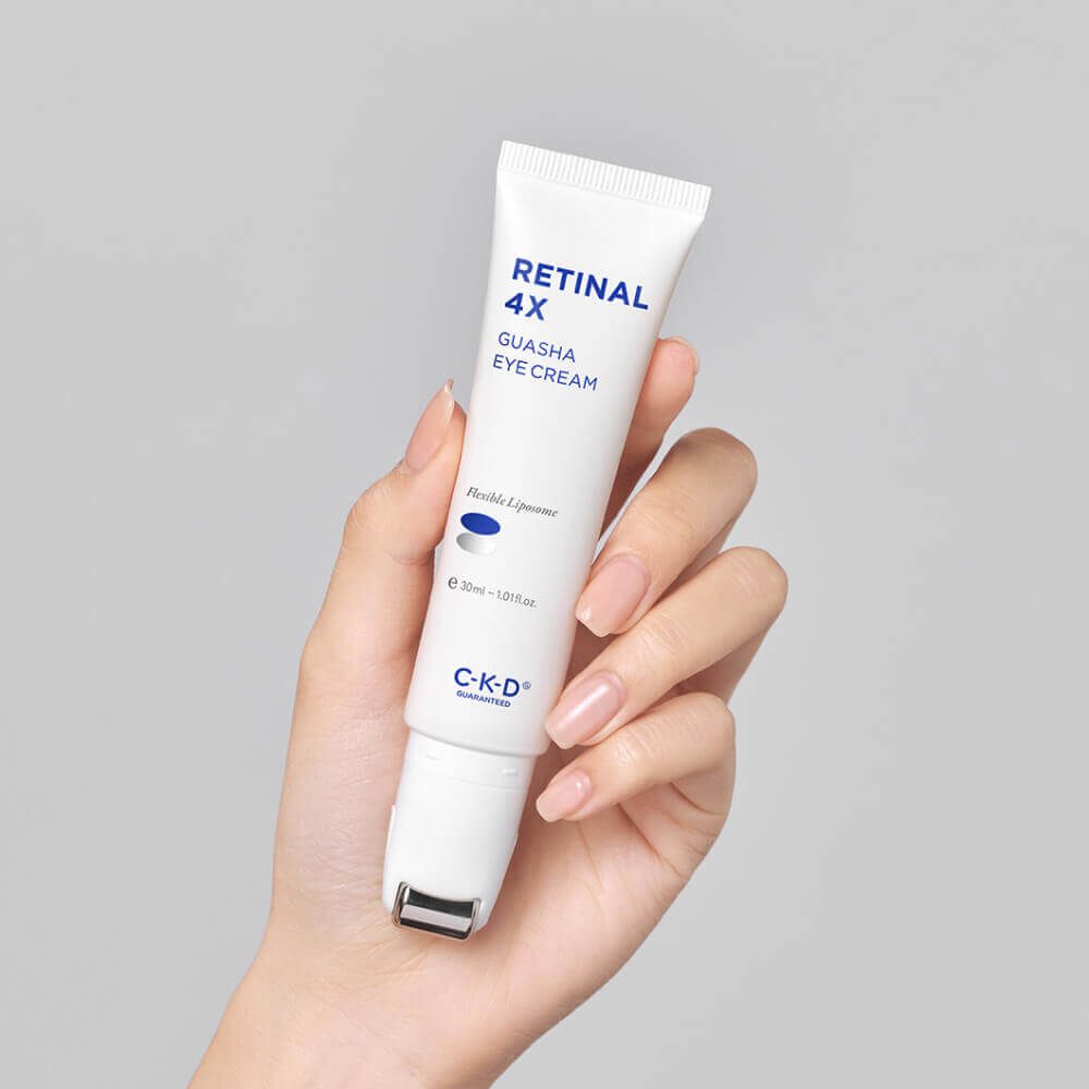 CKD Липосомальный крем для век с роликовым массажёром Retinal 4X Guasha Eye Cream CKD Липосомальный крем для век с роликовым массажёром Retinal 4X Guasha Eye Cream