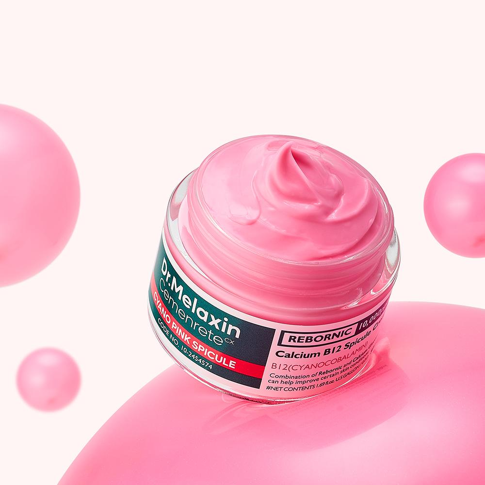 Dr.Melaxin Cemenrete Крем для лица с микроспикулами Cemenrete Cyano Pink Spicule Cream 50ml