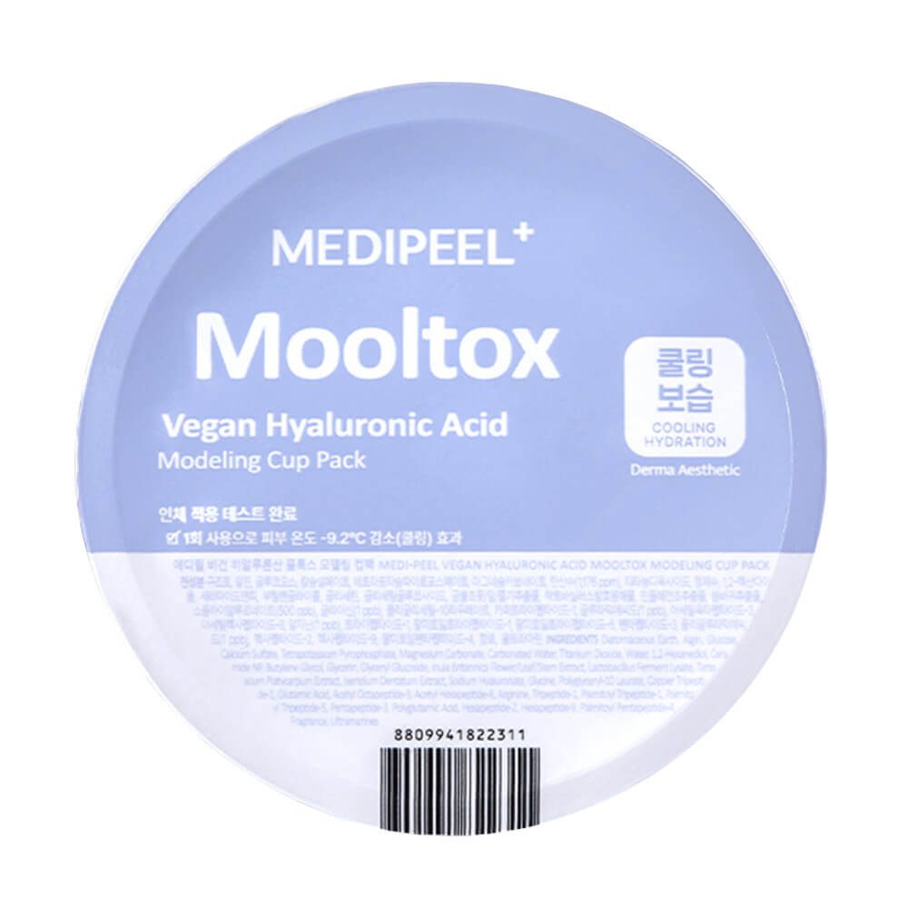 MEDI-PEEL Vegan Hyaluronic Acid Mooltox Modeling Cup Pack (28g) Увлажняющая альгинатная маска
