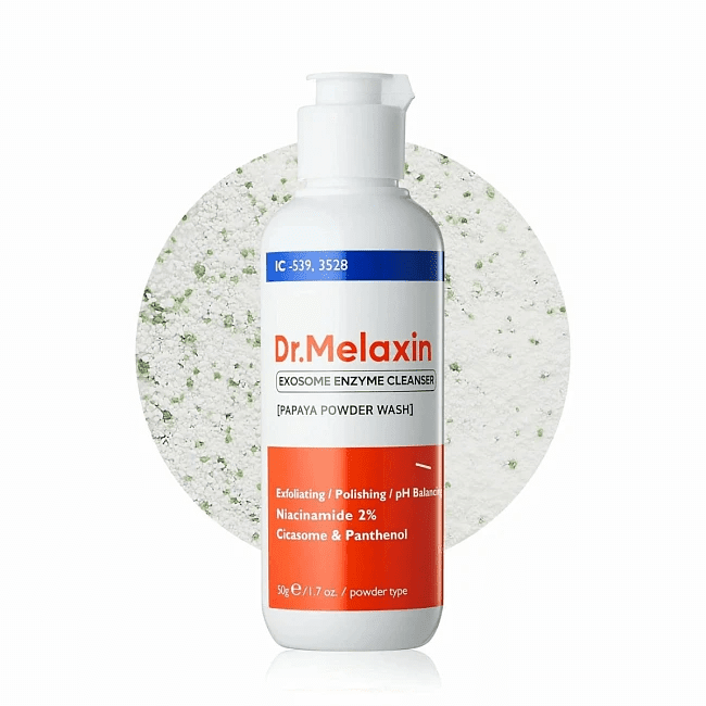 Dr.Melaxin Exosome Пенка для лица в виде пудры энзимная с экзосомами Exosome Enzyme Cleanser 50g