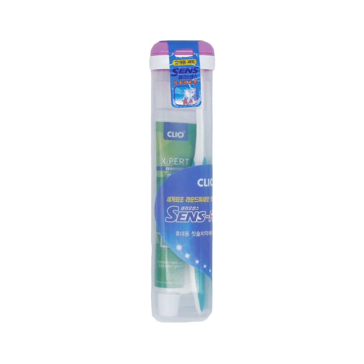 CLIO Набор зубная паста + щетка Sens R + X-pert Toothpaste 1шт + 1шт