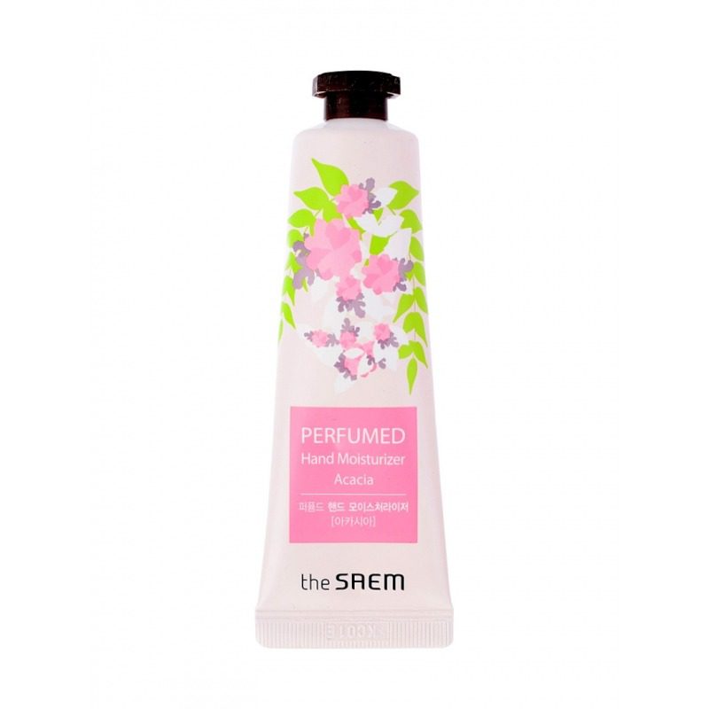 THE SAEM Крем для рук M парфюмированный с акацией Perfumed Hand Moisturizer -Acacia- 30мл