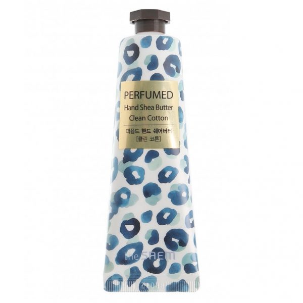 The Saem Крем для рук парфюмированный с хлопком Perfumed Hand Shea Butter Clean Cotton 30 мл