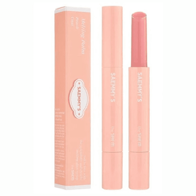 THE SAEM Бальзам для губ Saemmy's Syrup Shot Melting Balm 02 Peach Coat
