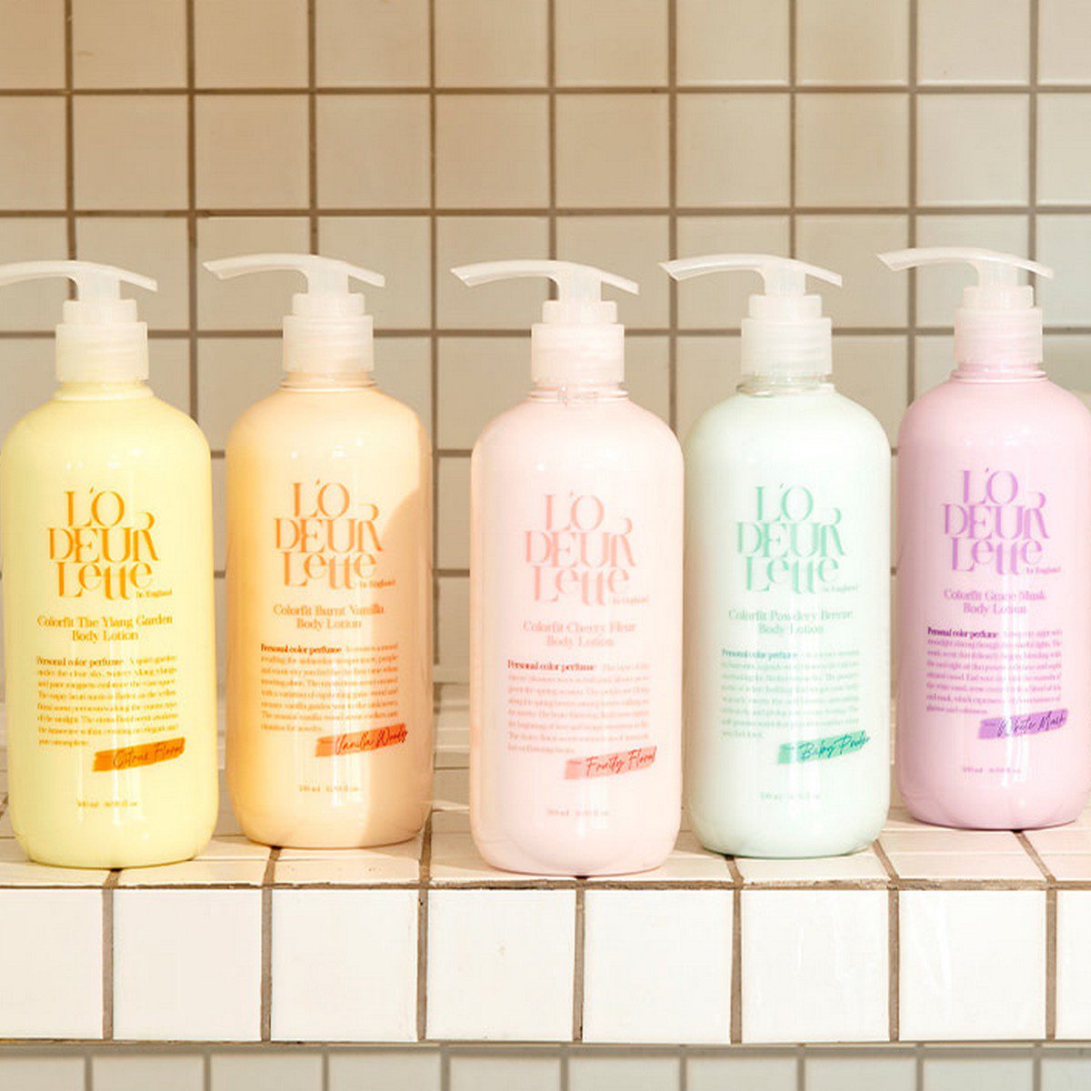 L'odeurlette Парфюмированный лосьон для тела Мягкий мускус England Body Lotion Colorfit Grace Musk