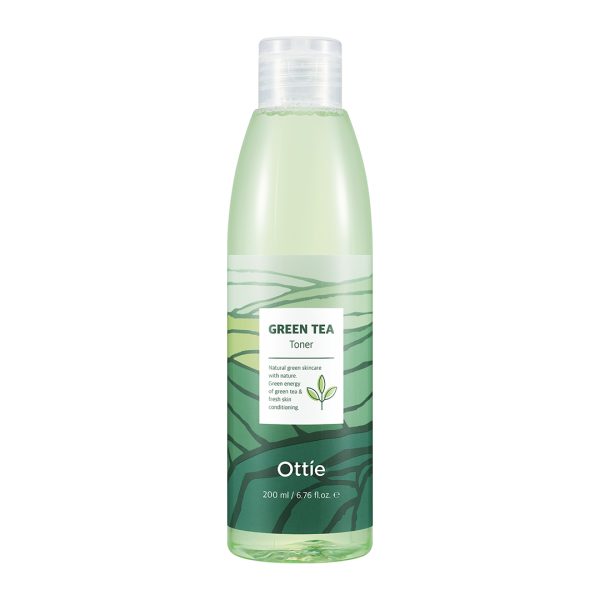 Ottie Green Tea Toner Тонер с зеленым чаем (200 мл)