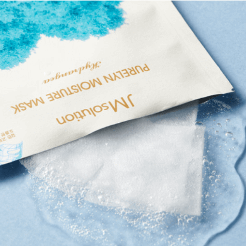 JMsolution Purelyn Moisture Mask Увлажняющая тканевая маска с гортензией 30ml*1шт