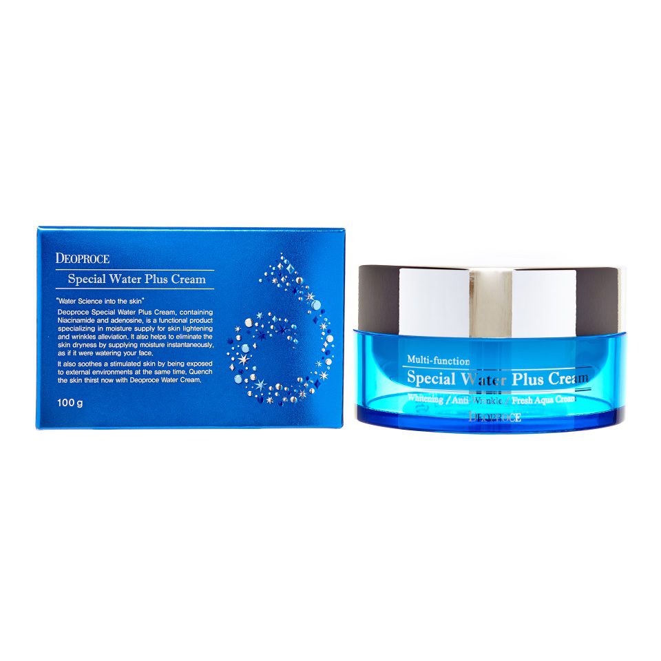 Deoproce Крем для лица увлажняющий на водяной основе Special Water Plus Cream