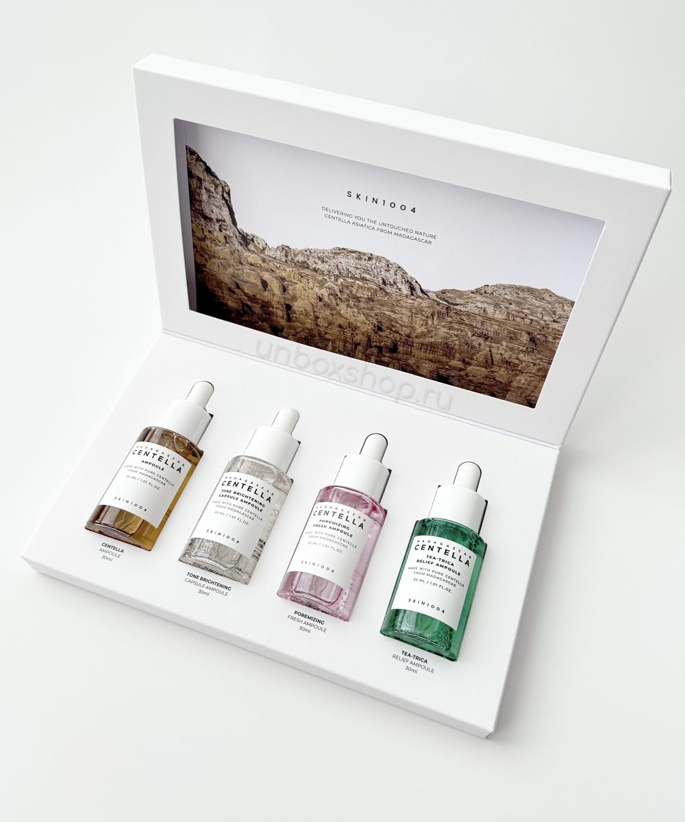 SKIN1004 Набор мини сывороток для лица/Madagascar Centella Ampoule Kit 30мл*4шт