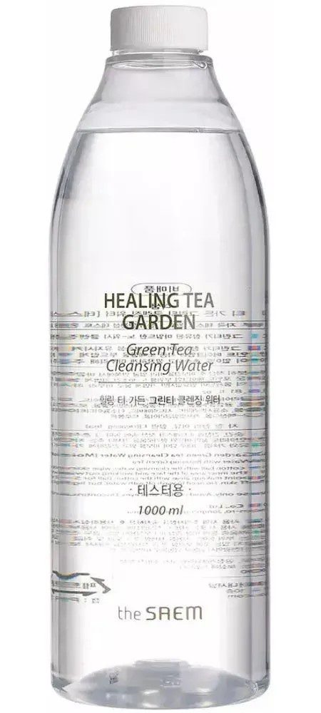 The Saem Очищающая вода с экстрактом зеленого чая Healing Tea Garden Cleansing Water 1000 мл