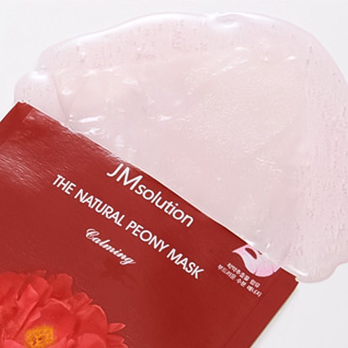 JMsolution The Natural Peony Mask Calming Успокаивающая тканевая маска с экстрактом пиона 30мл
