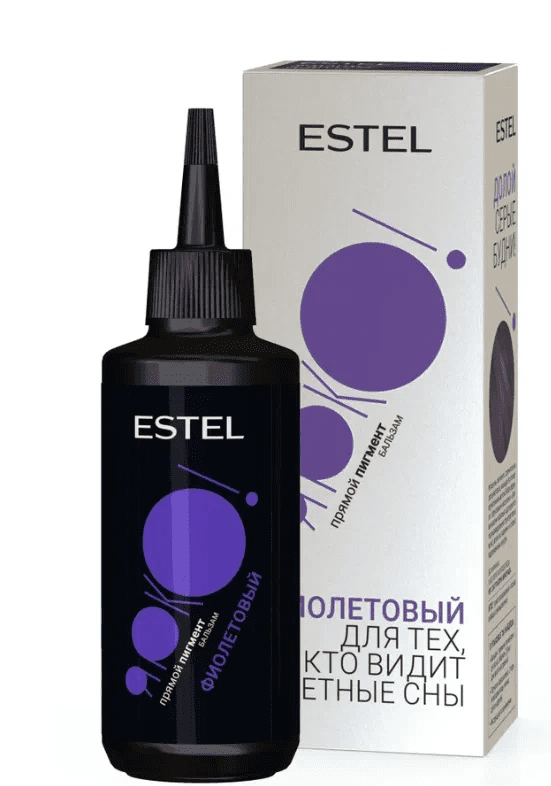 ESTEL ЯPКО Фиолетовый  бальзам с прямыми пигментами для волос, 150 мл