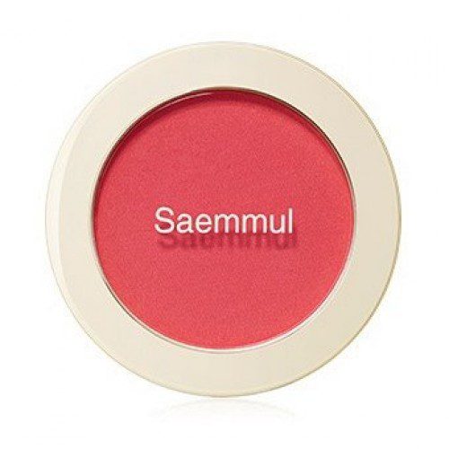 The Saem Минеральные румяна Saemmul Single Blusher PK01 Bubblegum pink THE SAEM Румяна компактные Saemmul Single Blusher PK01 Bubblegum pink 5гр