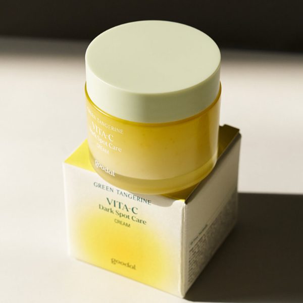 Goodal Green Tangerine Vita C Dark Spot Care Cream Осветляющий капсульный крем с танжерином, 50ml