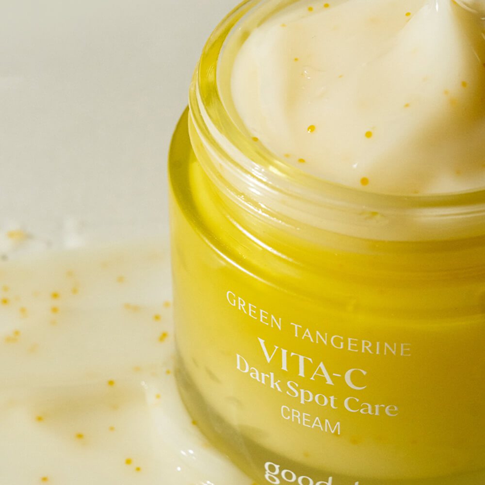 Goodal Green Tangerine Vita C Dark Spot Care Cream Осветляющий капсульный крем с танжерином, 50ml