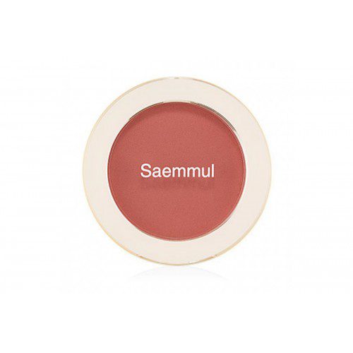 The Saem Минеральные румяна Saemmul Single Blusher RD03 Trench Rose THE SAEM Румяна компактные Saemmul Single Blusher RD03 Trench Rose 5гр