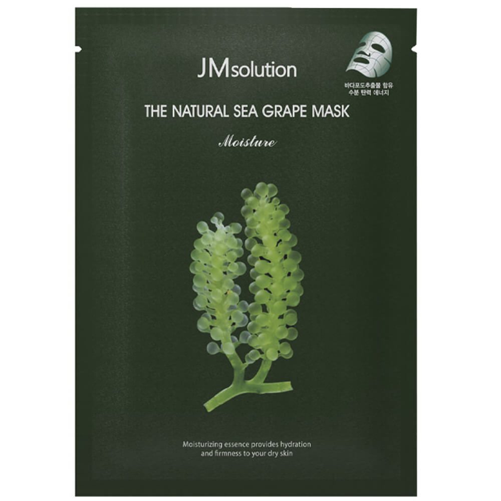 JM solution The Natural Sea Grape Mask Moisture Увлажняющая маска с морским виноградом 30мл*1шт