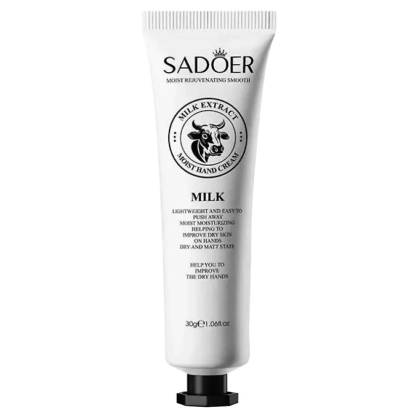 Sadoer Крем для рук увлажняющий, с экстрактом молока/Milk Extract Moist Hand Cream 30g