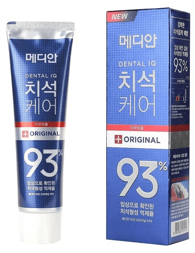 Median Dental Cosmetic Original Blue Паста зубная для профилактики кариеса 120g