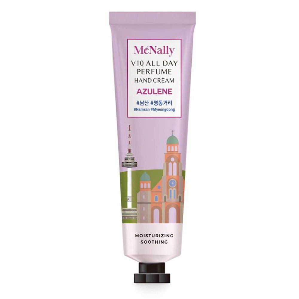 McNally Hand Cream V10 All Day Perfume Azulene Крем парфюмированный для рук с азуленом, 30 мл