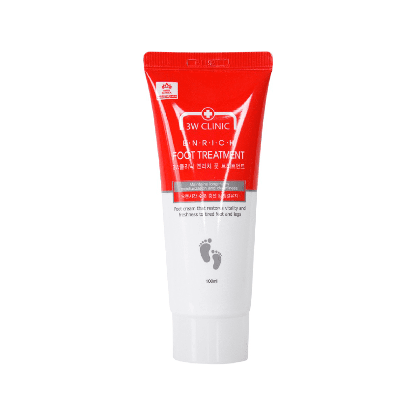 3W Clinic Крем для ног питательный Enrich Foot Treatment 3W Clinic Крем для ног питательный Enrich Foot Treatment