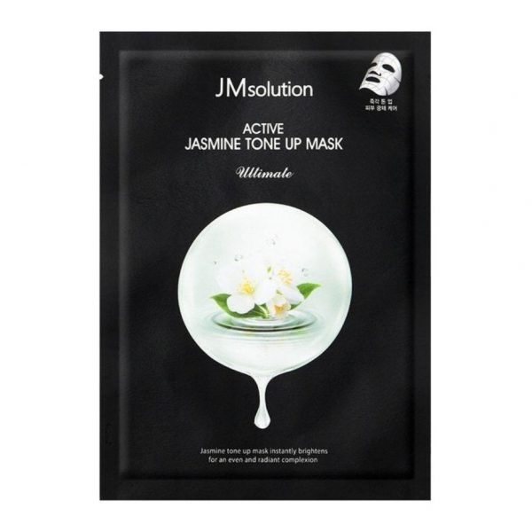 JMsolution Тканевая маска для выравнивания тона кожи с экстрактом жасмина Active Jasmin Tone-Up Mask