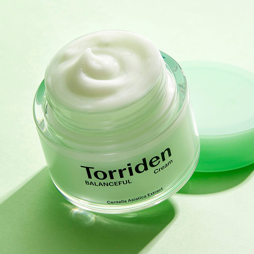 Torriden Гипоаллергенный успокаивающий крем с центеллой Balanceful Cica Cream 80 мл Torriden Гипоаллергенный успокаивающий крем с центеллой Balanceful Cica Cream 80 мл