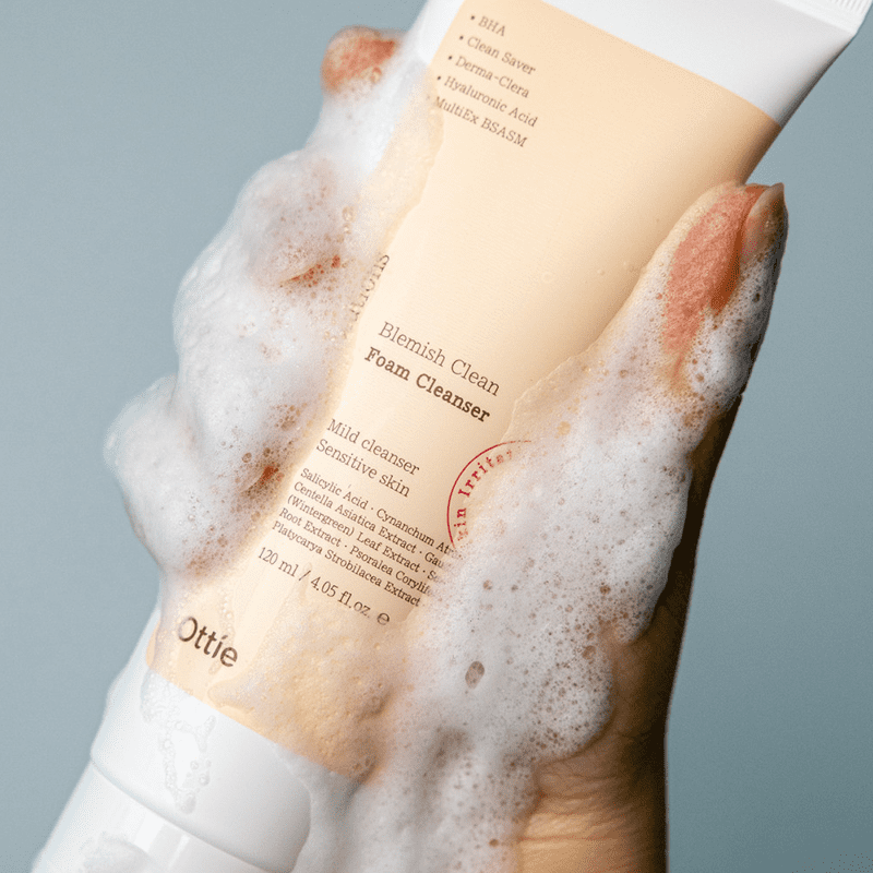 OTTIE Blemish Clean Foam Cleanser Пенка для проблемной кожи с салициловой кислотой (120 мл)